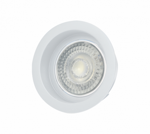 SPOT LED MR16 REDONDO FOCO RECUADO 5W 3000K BRANCO AUTOVOLT