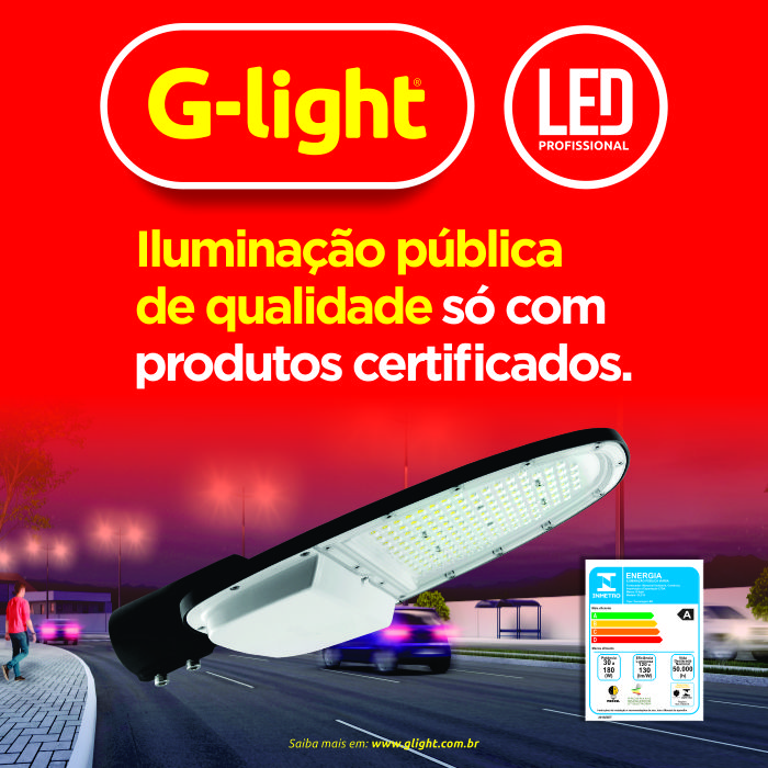 iluminação pública gl 216 glight