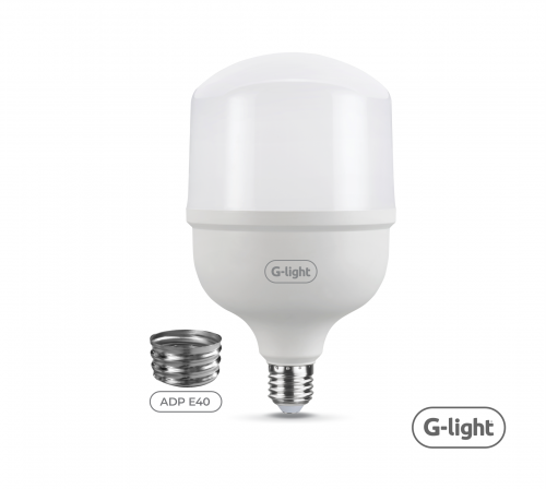 T120 LED 75W E27 6500K C/ ADAPTADOR E40 AUTOVOLT