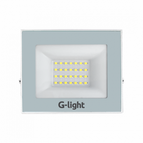 REFLETOR SLIM LED 30W 120 6500K BRANCO AUTOVOLT ALUMÍNIO