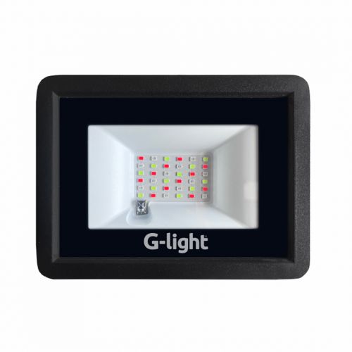 REFLETOR SLIM LED 30W 120 RGB AUTOVOLT ALUMÍNIO