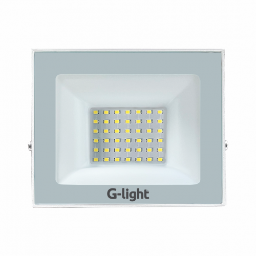REFLETOR SLIM LED 50W 120 6500K BRANCO AUTOVOLT ALUMÍNIO