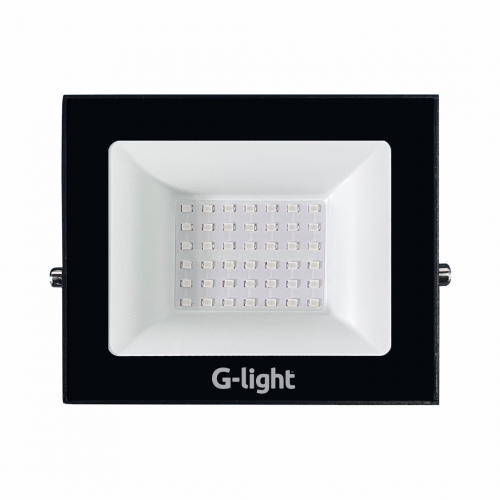 REFLETOR SLIM LED 50W 120 VERDE AUTOVOLT ALUMÍNIO