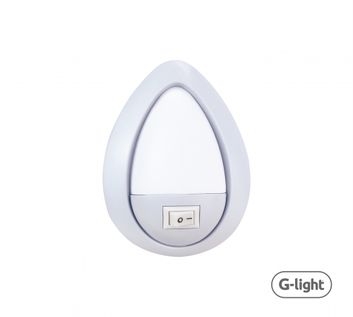 LUZ NOTURNA LED 1W 6500K AUTOVOLT
