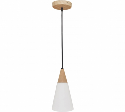 Pendente Cone 280 Wood 1xE27