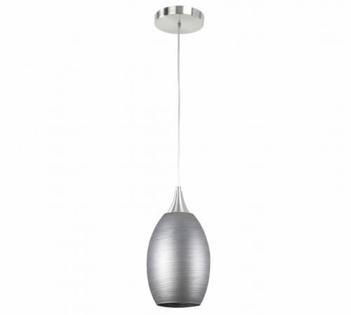 Pendente Drop Cinza 1xE27