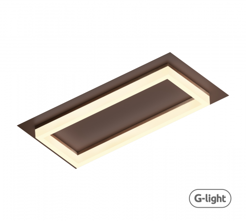 PLAFON EROS LED BRONZE 24W 3000/6000/4000K AUTOVOLT