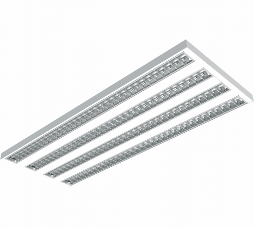 Luminária de Alto Rendimento T5 4x28/54W de sobrepor