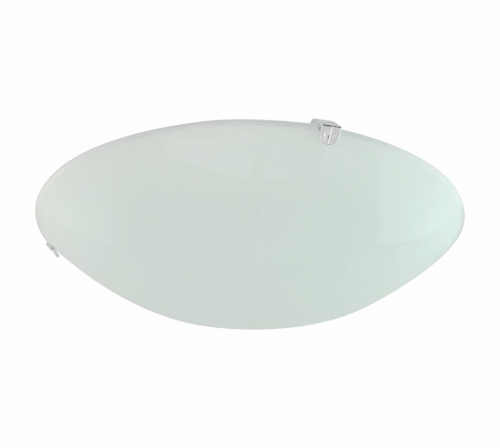 LUM. PLAFON REDONDA ACETINADO 1 LAMP.