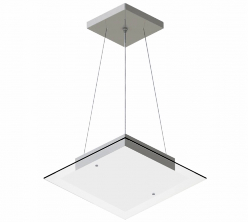 Pendente Quad Glass 400 LED 30W 6500K