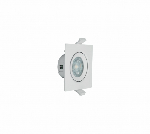 SPOT LED MR11 quadrado branco 3,5W AUTOVOLT 6500K