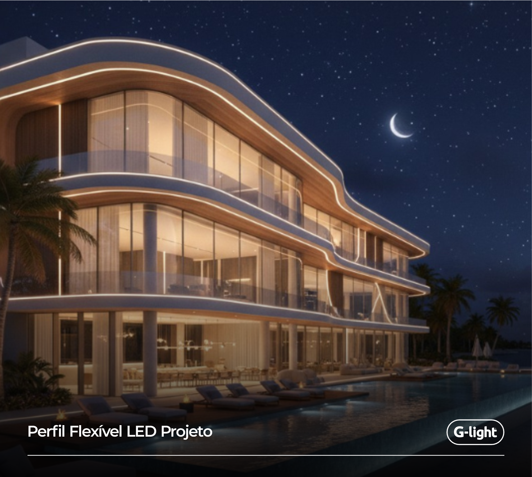 Perfil Flexível LED Projeto