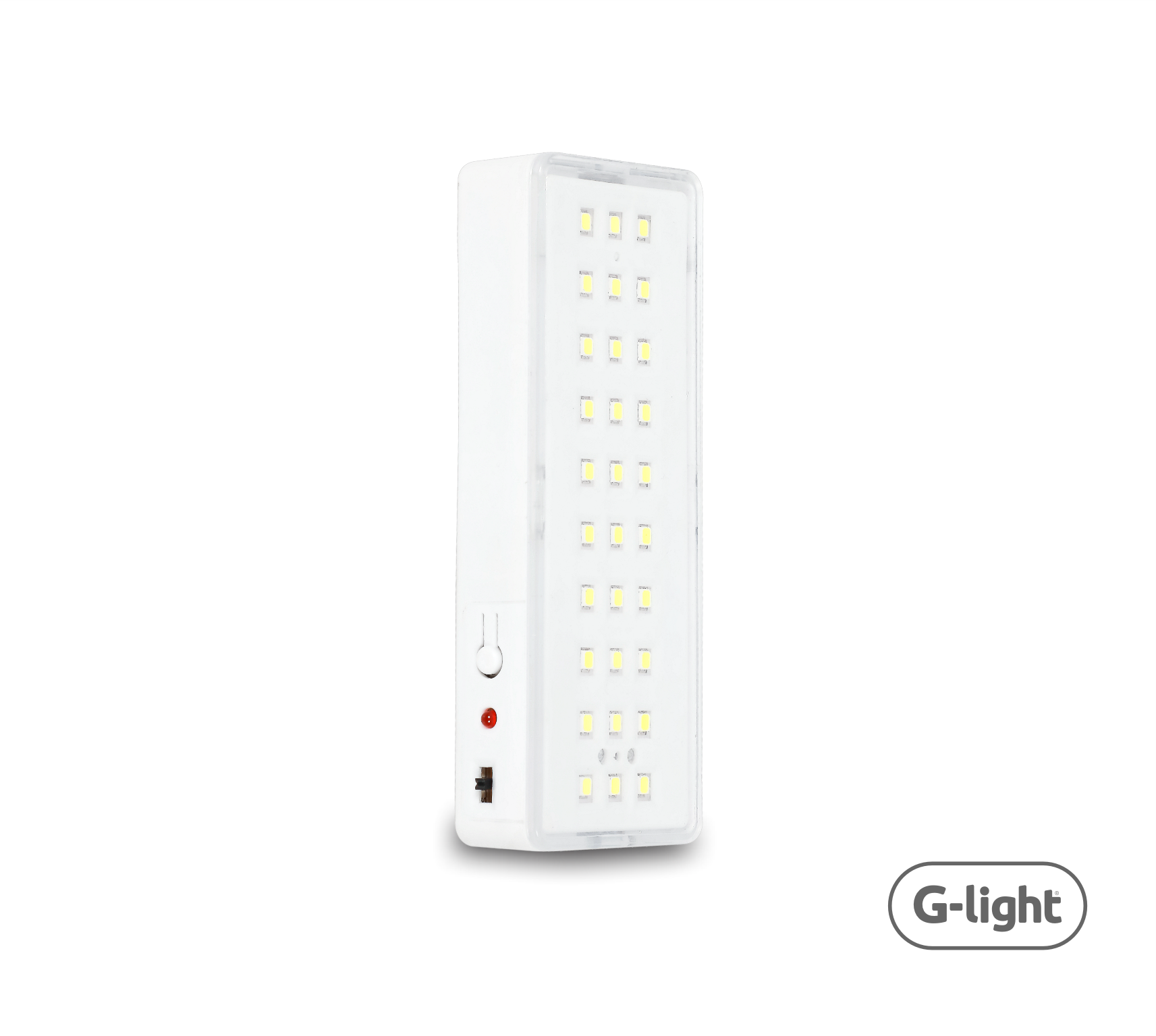 LUM. EMERGENCIA SLIM BASIC 30 LEDS 1,2W 6500K AUTOVOLT