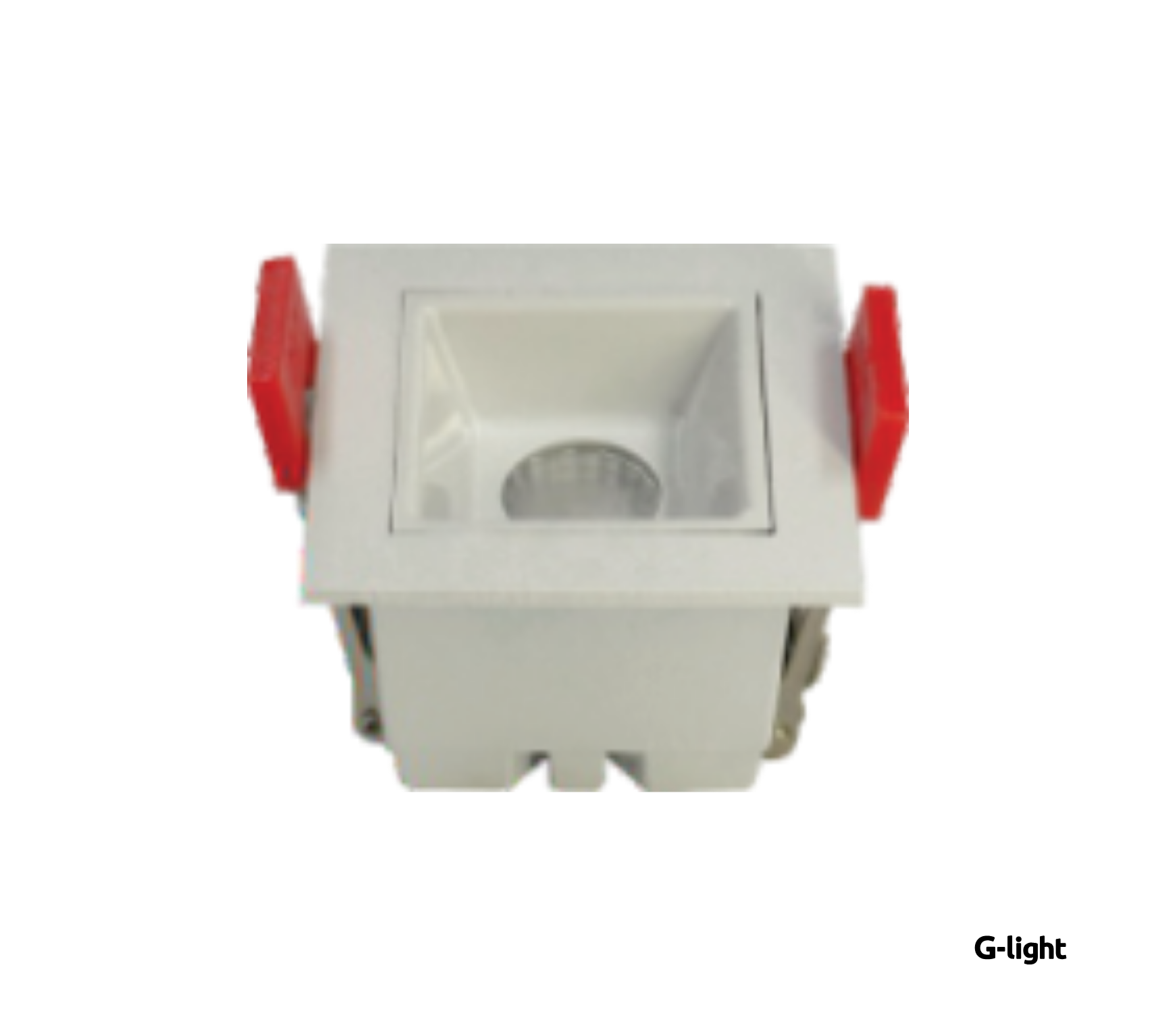 DOWNLIGHT QUADRADO LED 2W 3000K FULL SPECTRUM EMBUTIR BRANCO AUTOVOLT