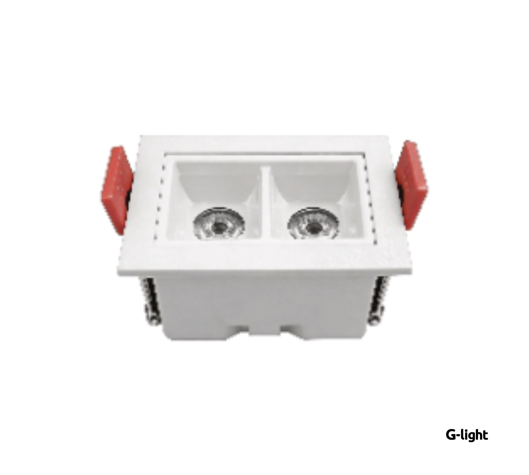 DOWNLIGHT RETANGULAR LED 4W 4000K FULL SPECTRUM EMBUTIR BRANCO AUTOVOLT