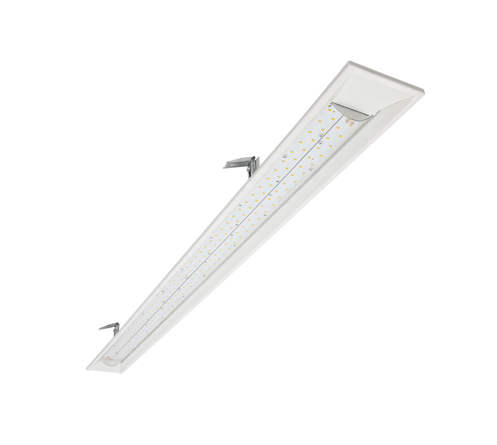 LUM. SHOPLIGHT G3 LED SLIM MODULAR 72W (2X36W) 6000K 1245X96X55MM DIF. TRANSP. EMB ACO BRA 220V