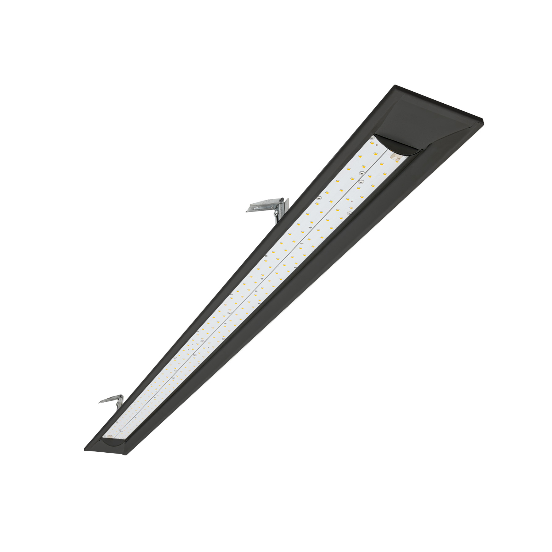 LUM. SHOPLIGHT G3 LED SLIM MODULAR 72W (2X36W) 6000K 1245X96X55MM DIF. TRANSP. EMB ACO PT 220V