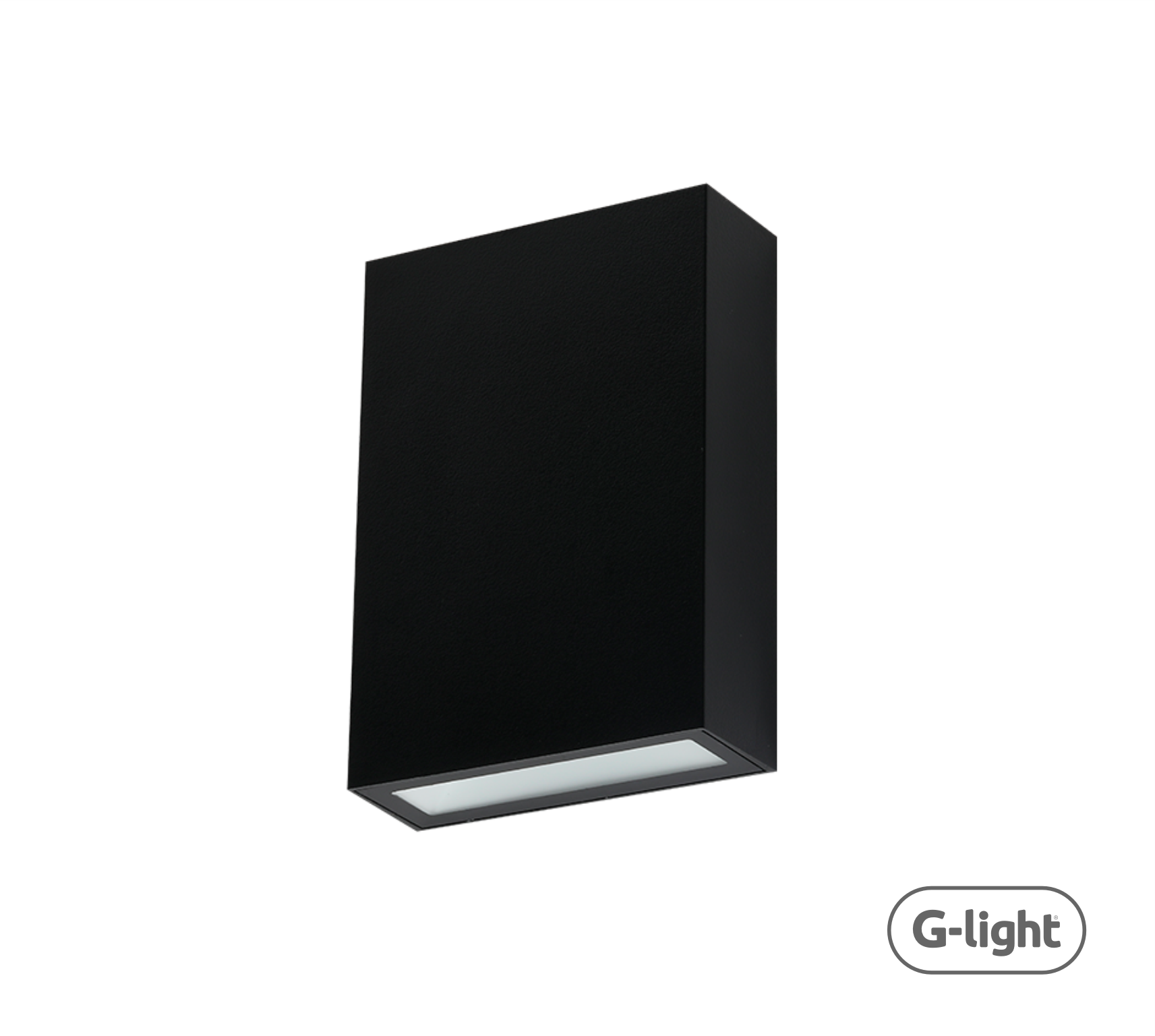 ARANDELA IVY LED SOBREPOR PC 4W 3000K 2 FACHOS PRETA AUTOVOLT