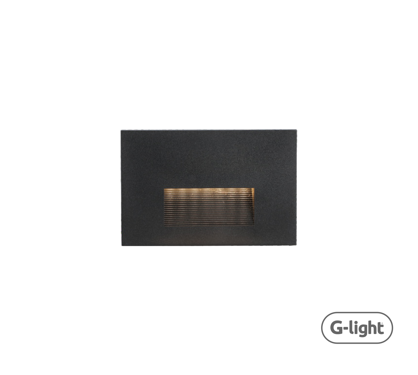 BALIZADOR LED AUFO PC HORIZONTAL EMBUTIR IP65 3W 3000K PRETO AUTOVOLT