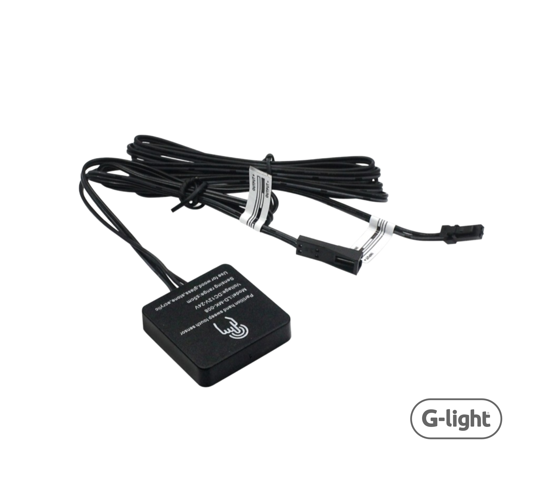 SENSOR DE TOQUE SWITCH E DIMMER INVISIVEL IN/OUT DC12-24V MAX-12V60W/24V100W